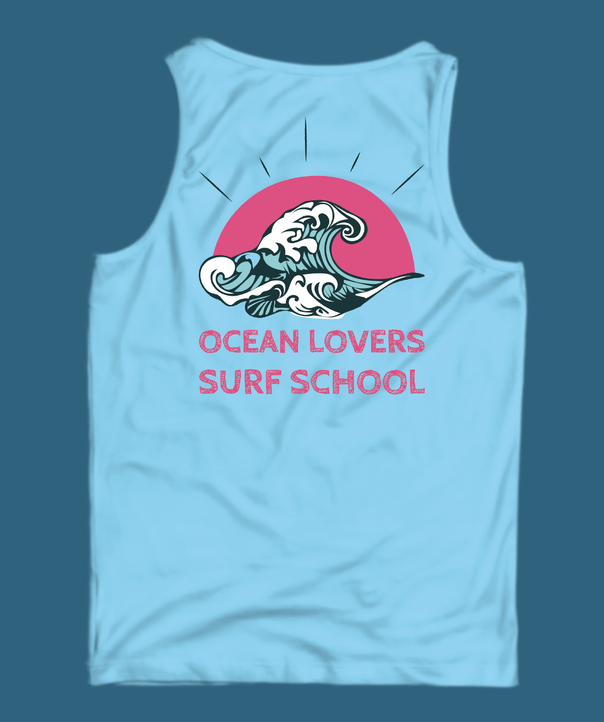 Débardeur Dos-oceanLoversSurf Débardeur-oceanLoversSurf